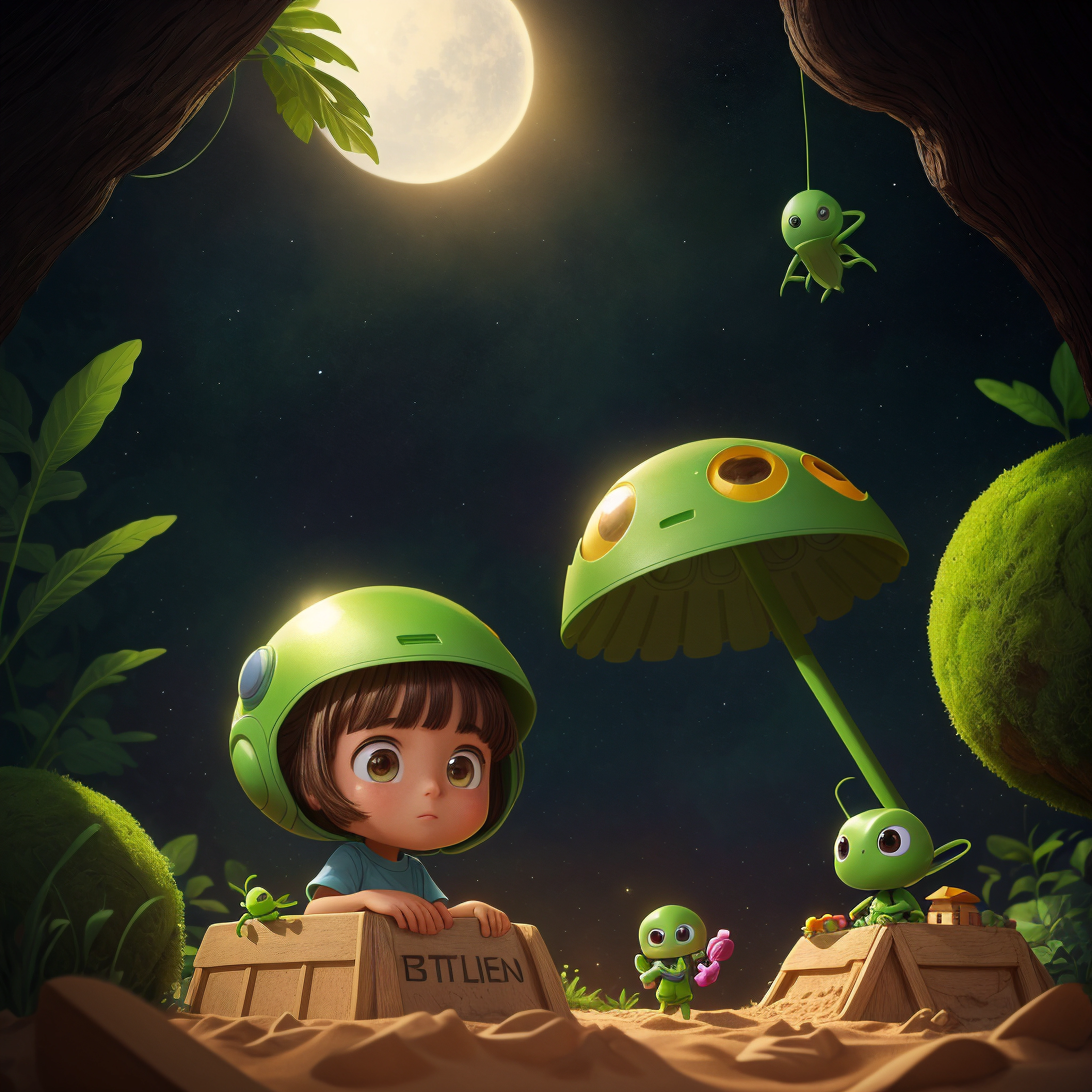 Adventures of Little Star and Her Alien Friend