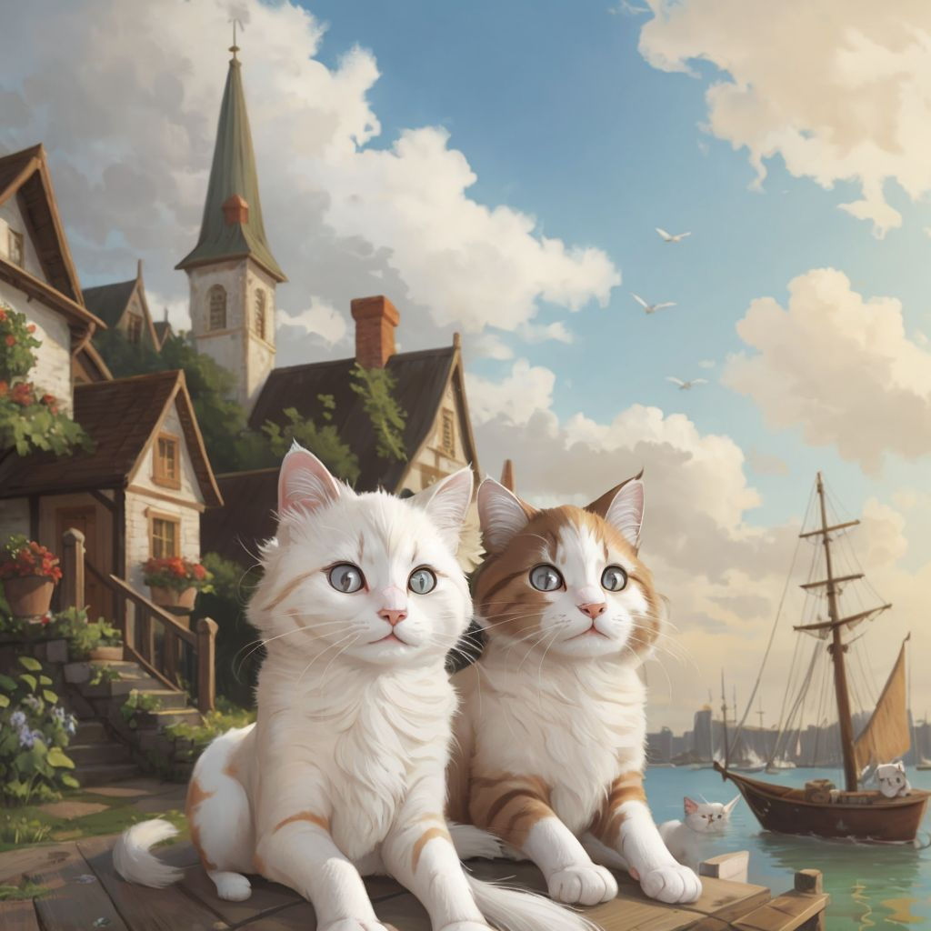 Avery, the greedy cat and the missing fish.