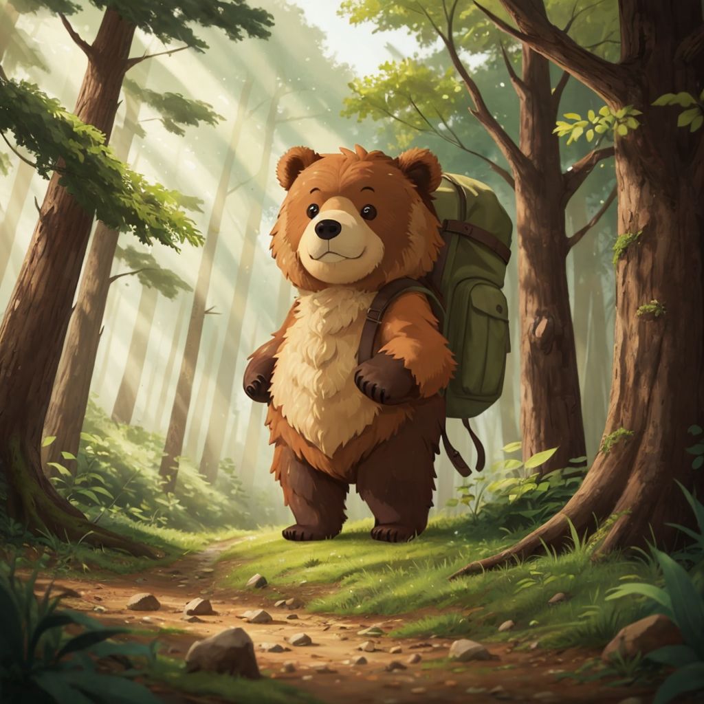 Benny the Brave Bear's Adventure