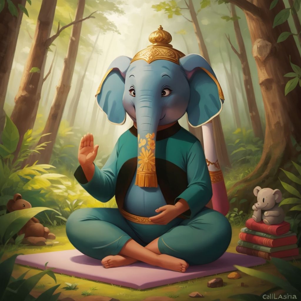 Ella's Peaceful Yoga Day