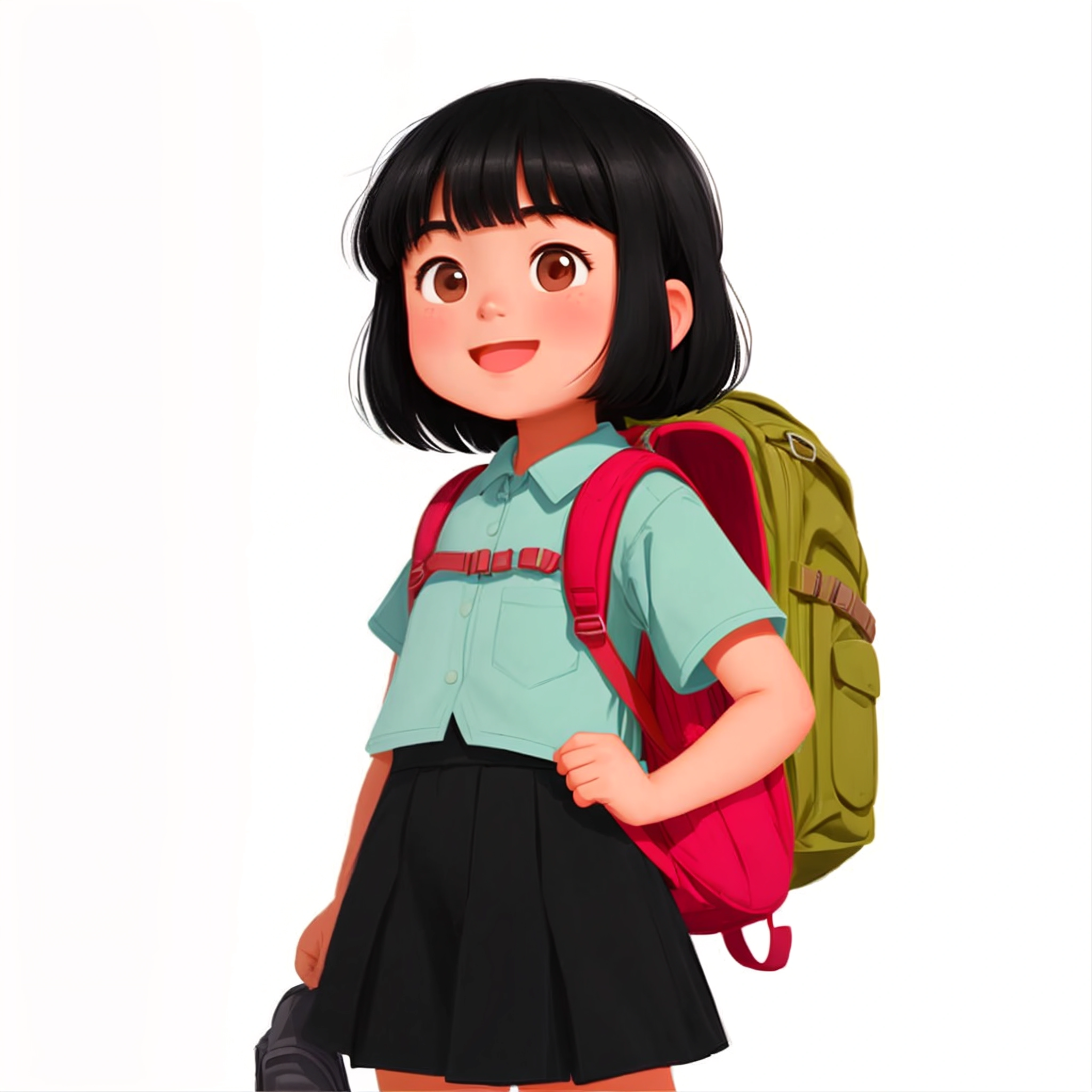 emma sitting on a beach