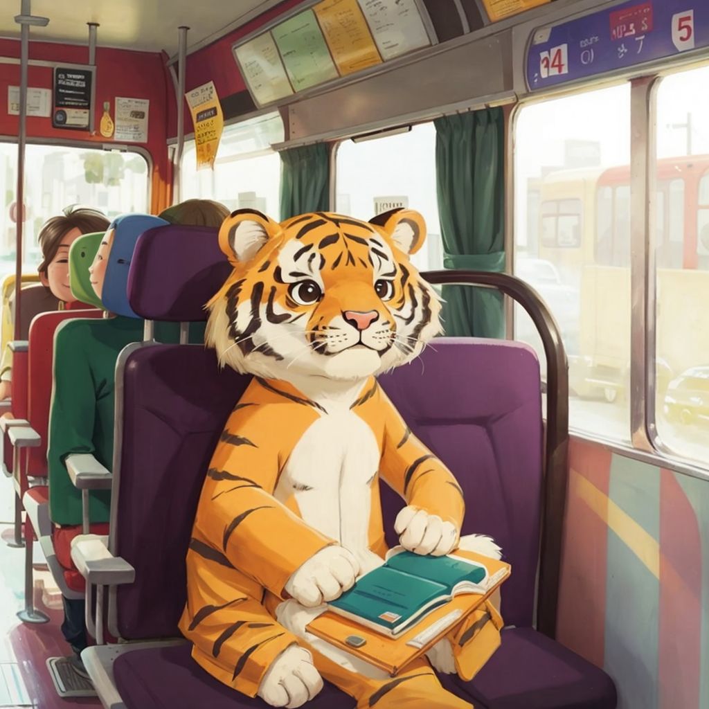 Jaden the nervous tiger