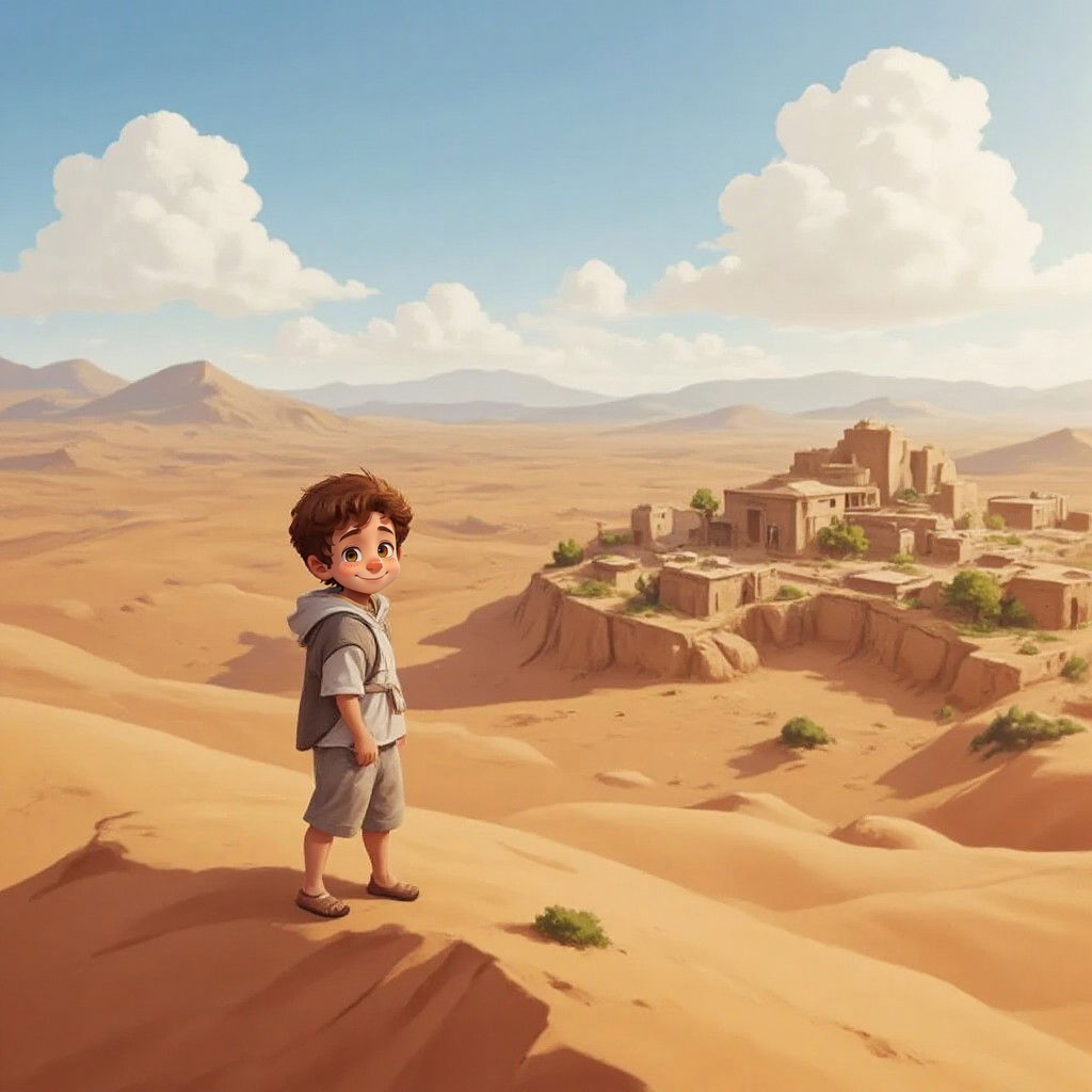 Karim and the Leopard of the Sahara