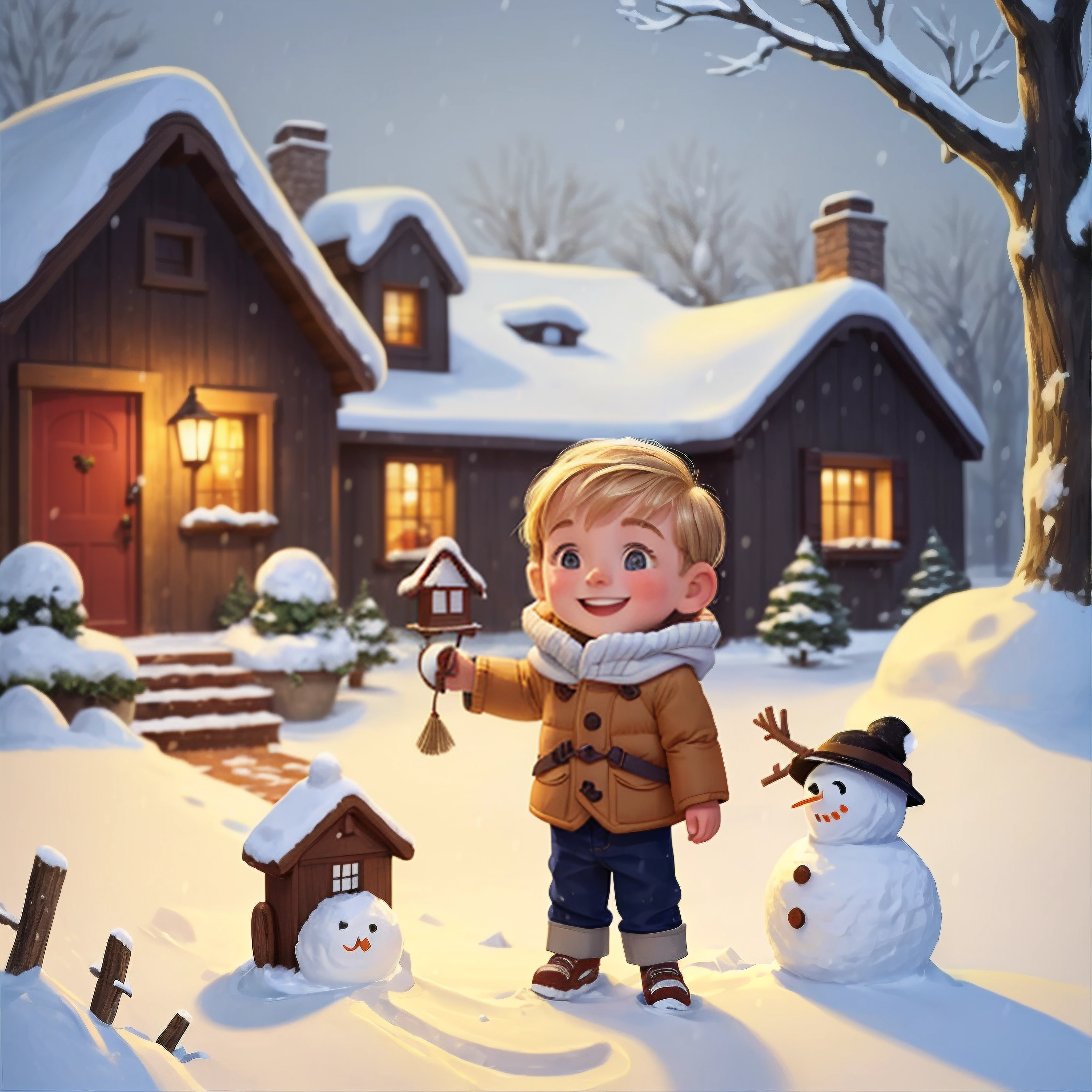 Little Mark and winter adventures