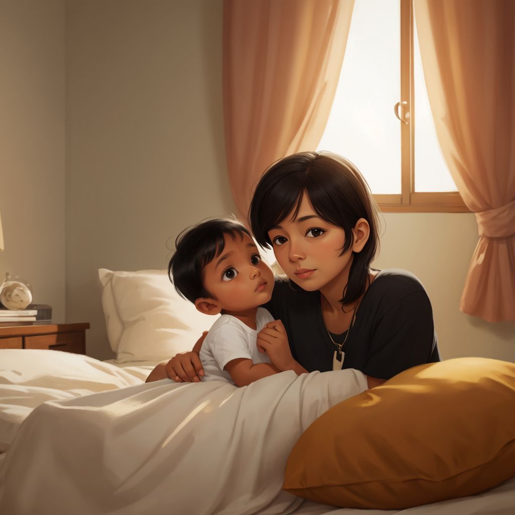 Mokshith Loves his Mom