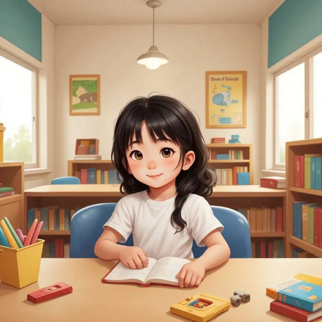 Play with friends in school