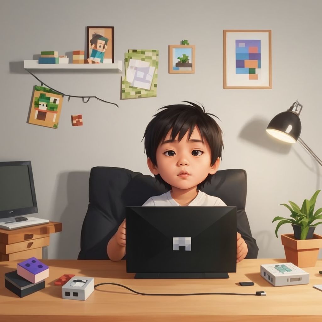 Quinton plays minecraft