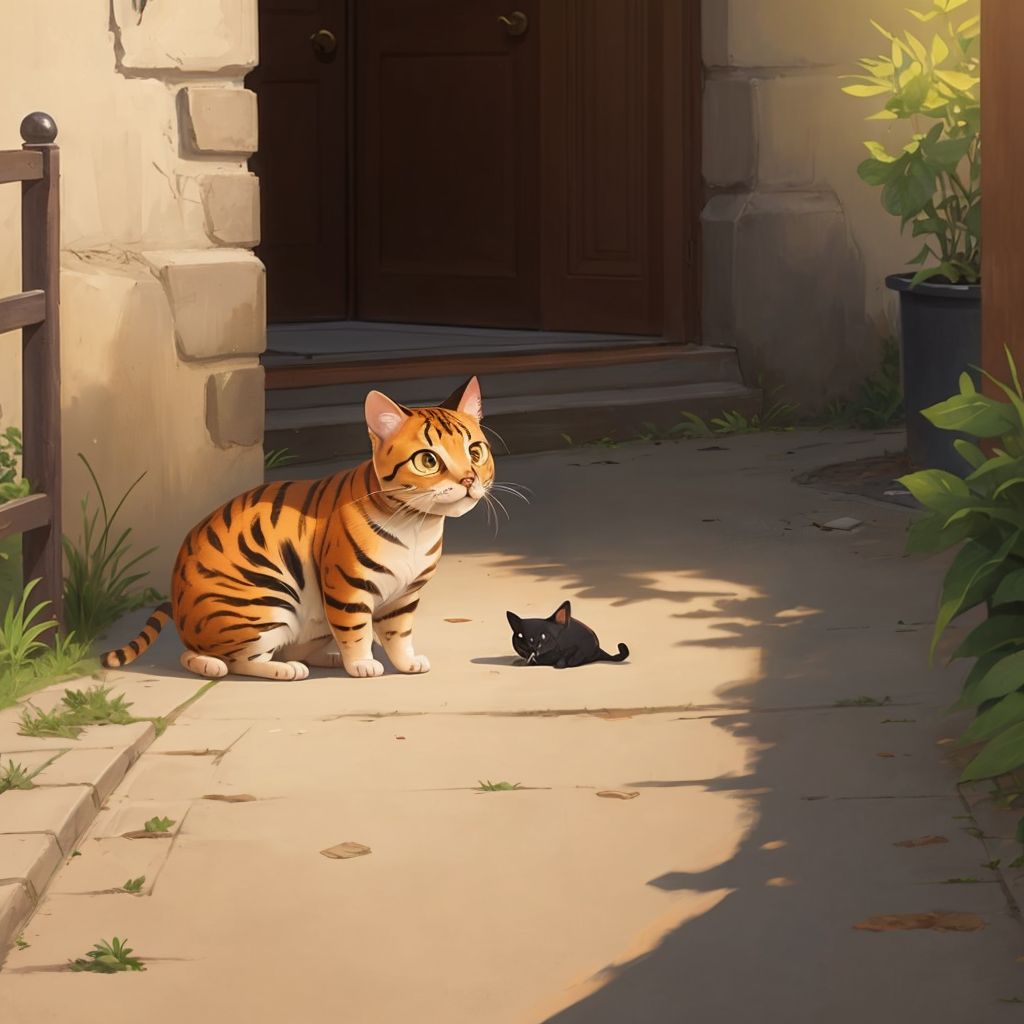 Shadow the Mysterious Cat