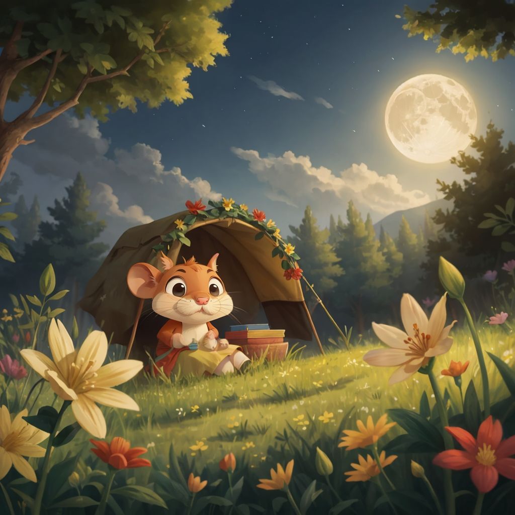 **The Brave Mickey and the Moon** 🐭🌕