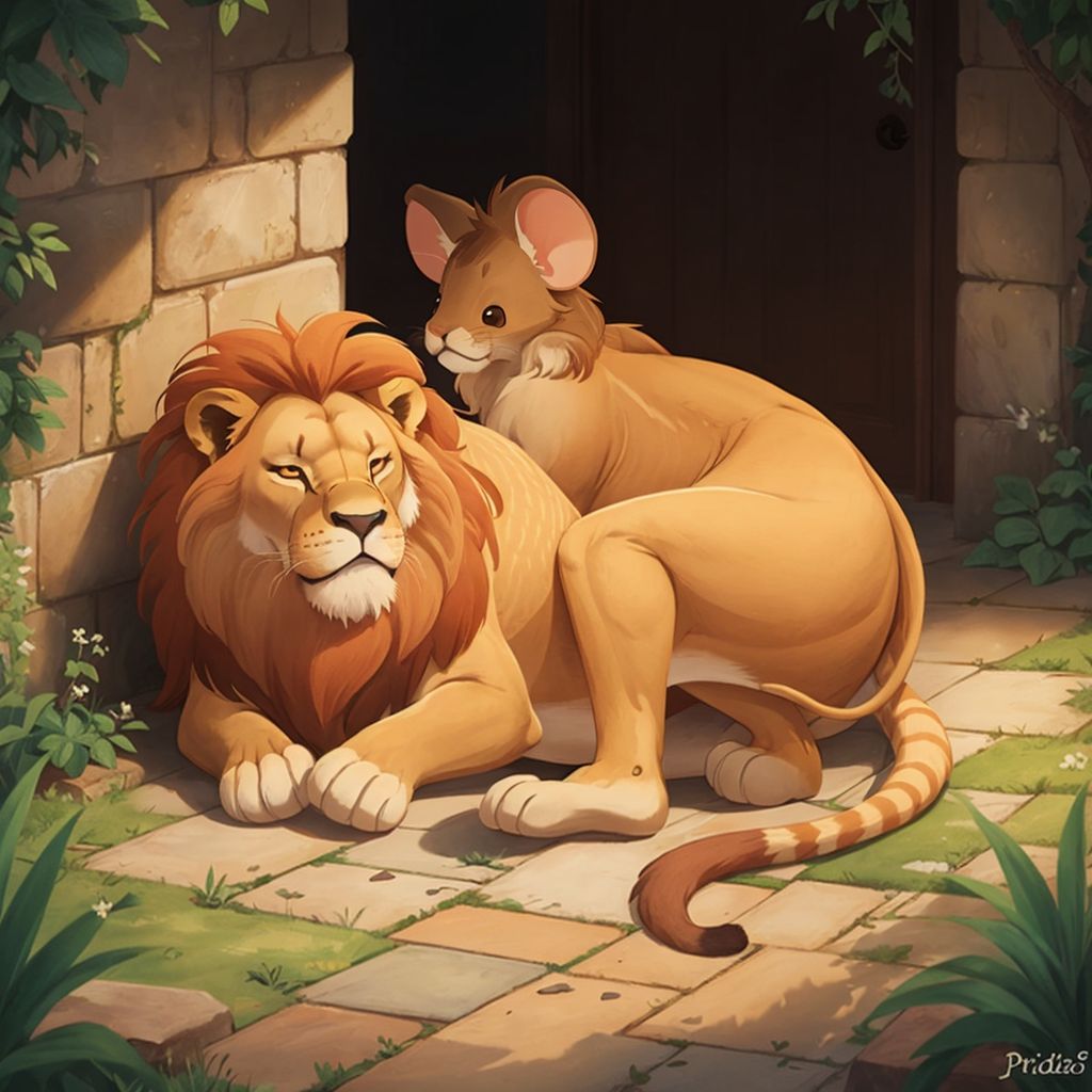 the lion and the mouse