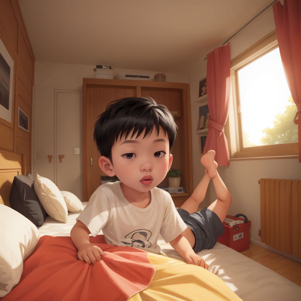 Theo goes to the water park